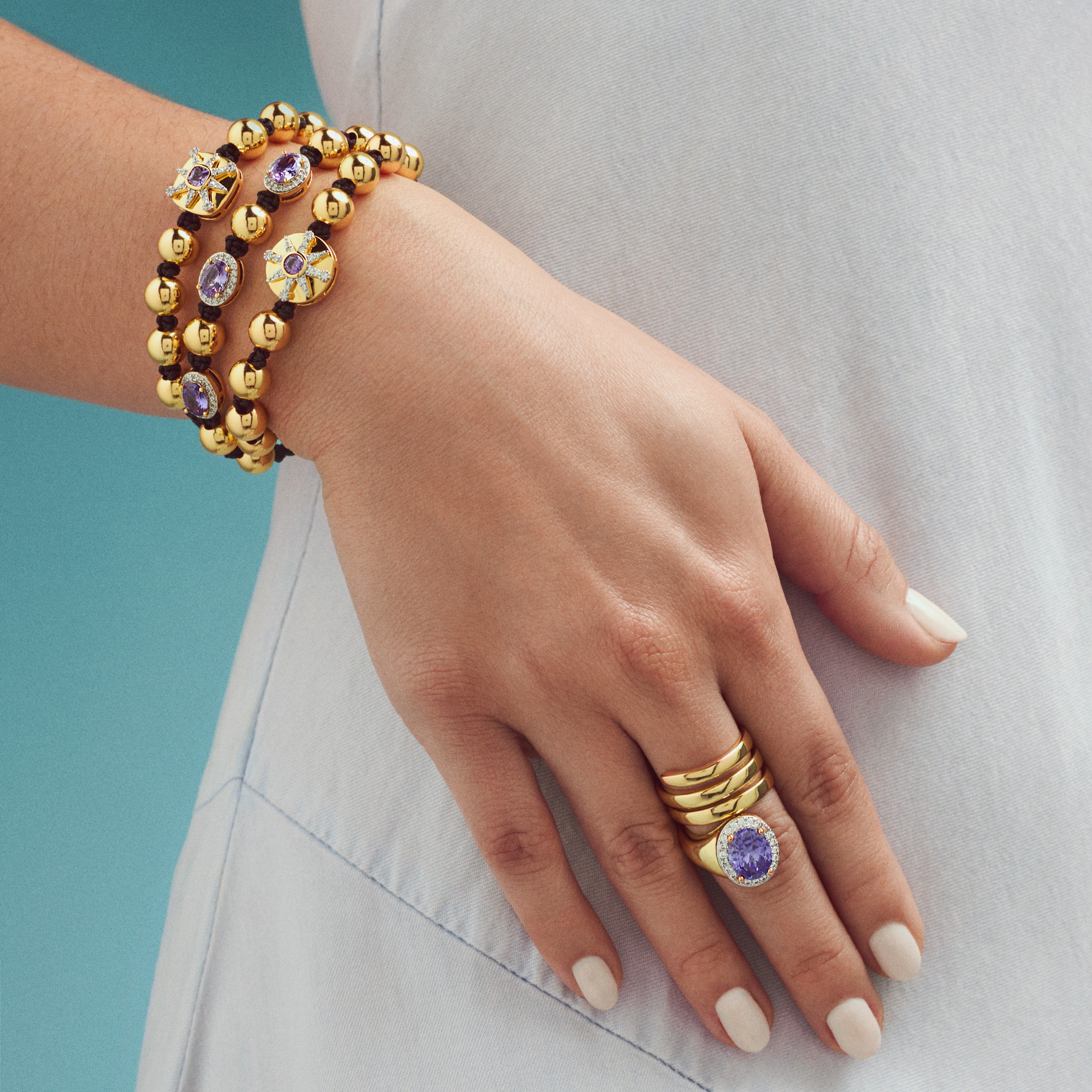 Giorgia Adjustable Bracelet - Josefina Jewels