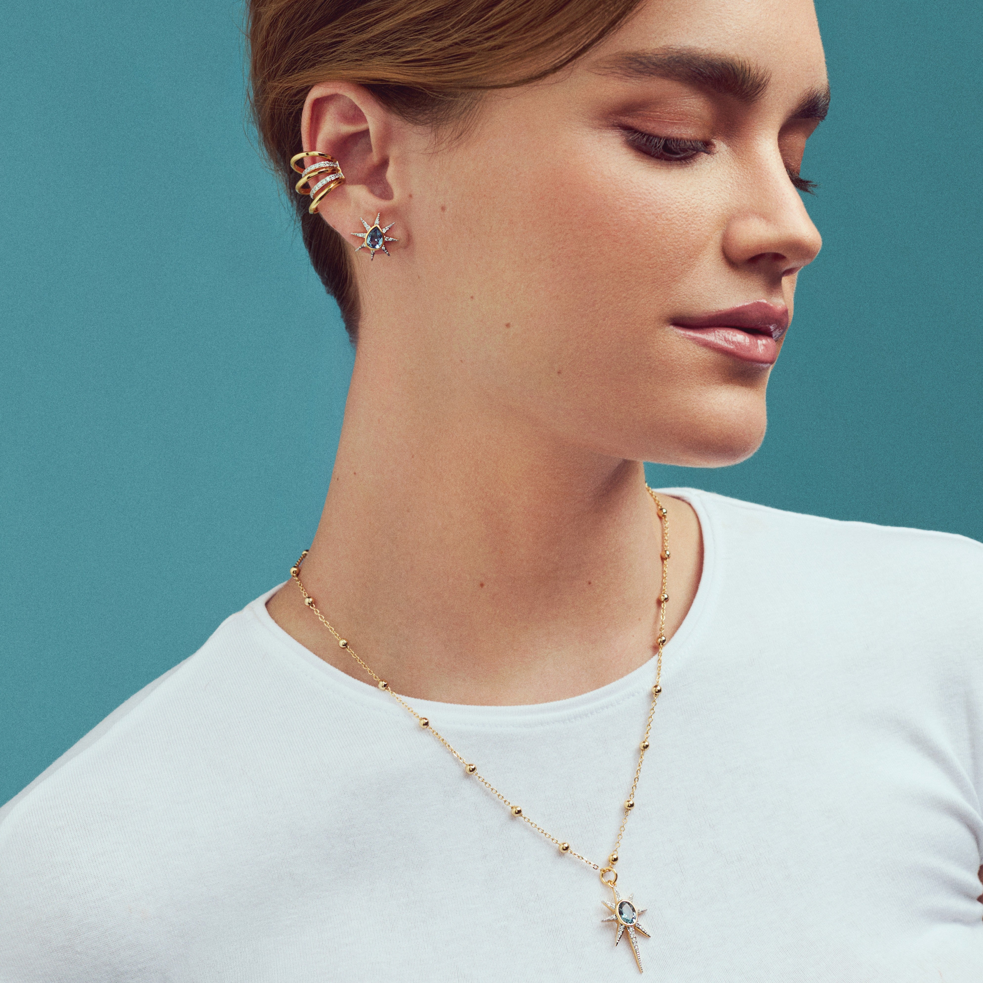Notte Stud Earring - Josefina Jewels