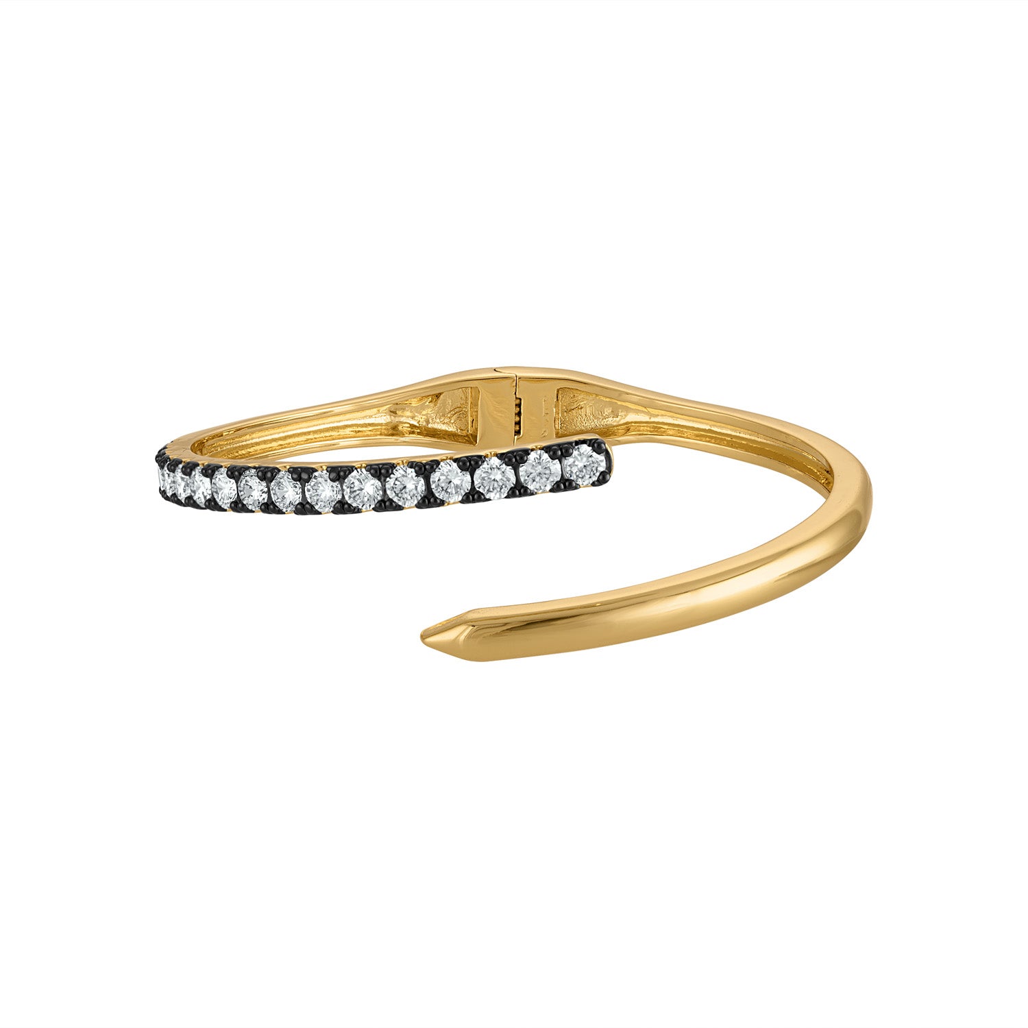 Crystal Spike Bangle - Josefina Jewels