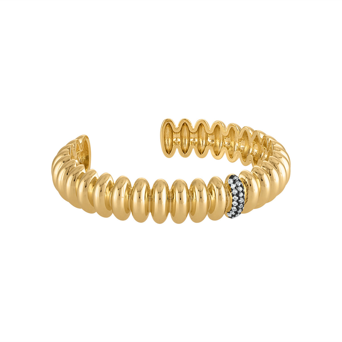 Spike Sparkle Cuff - Josefina Jewels