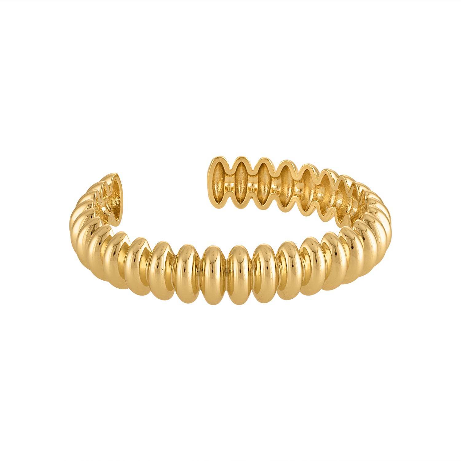 Golden Spike Cuff - Josefina Jewels