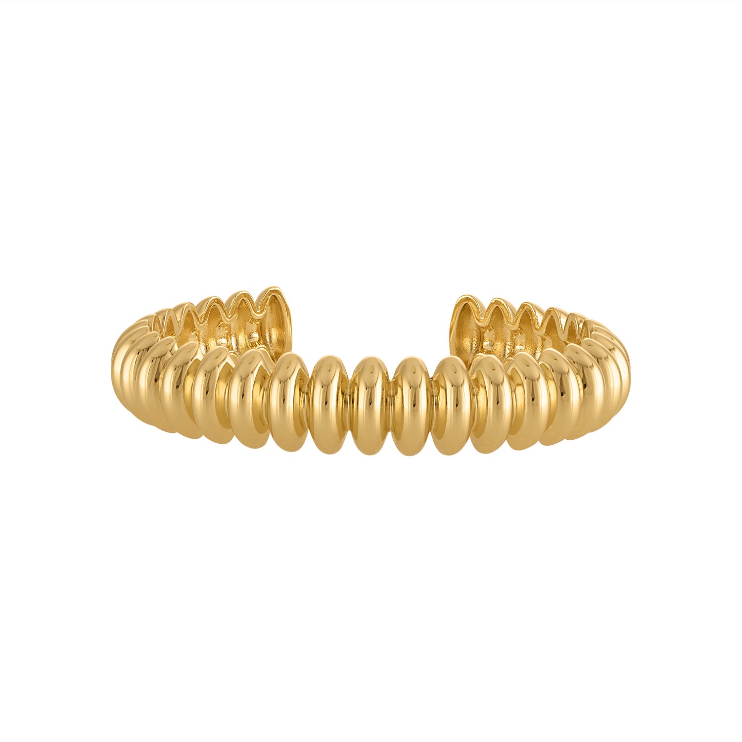 Golden Spike Cuff - Josefina Jewels