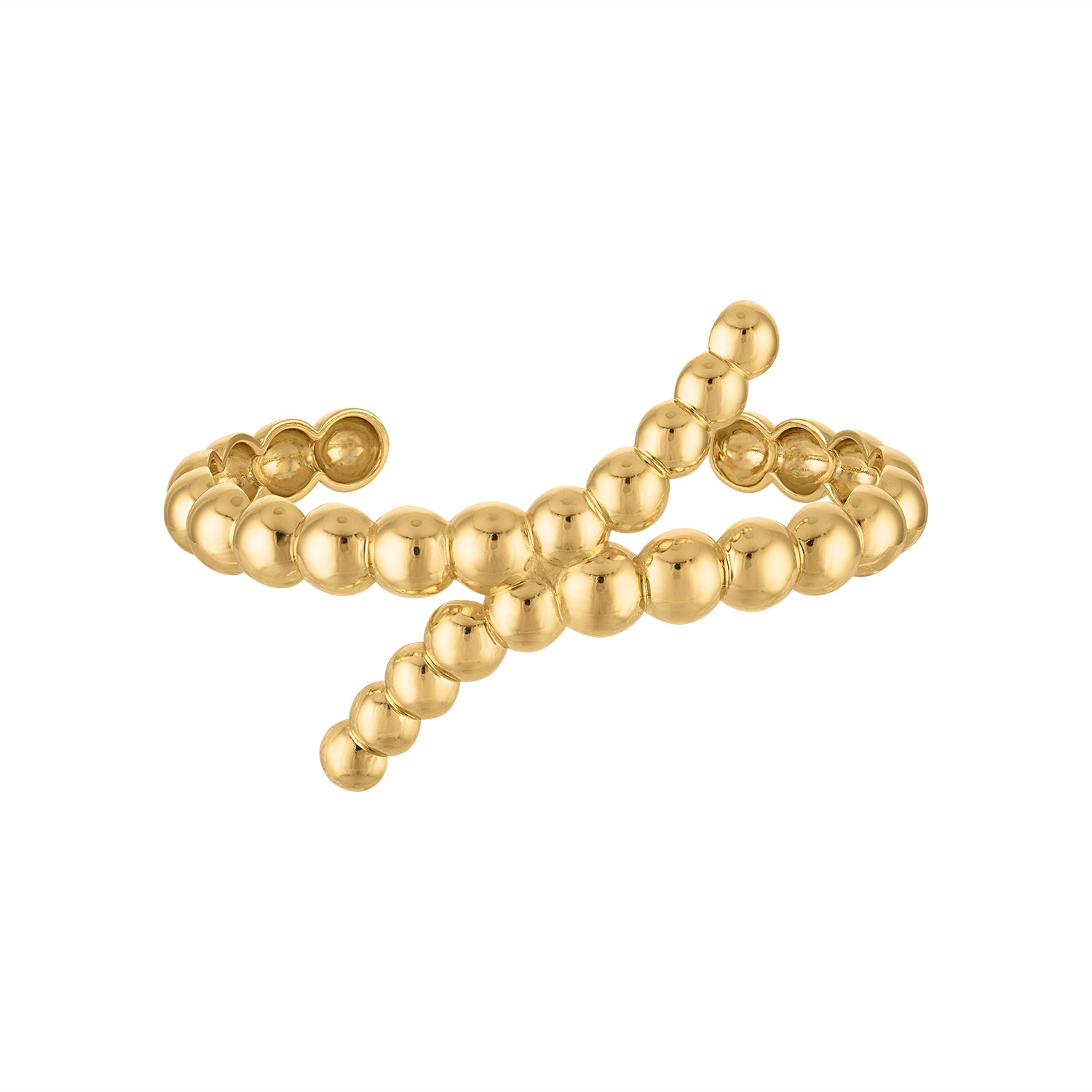Golden Snake Bracelet - Josefina Jewels