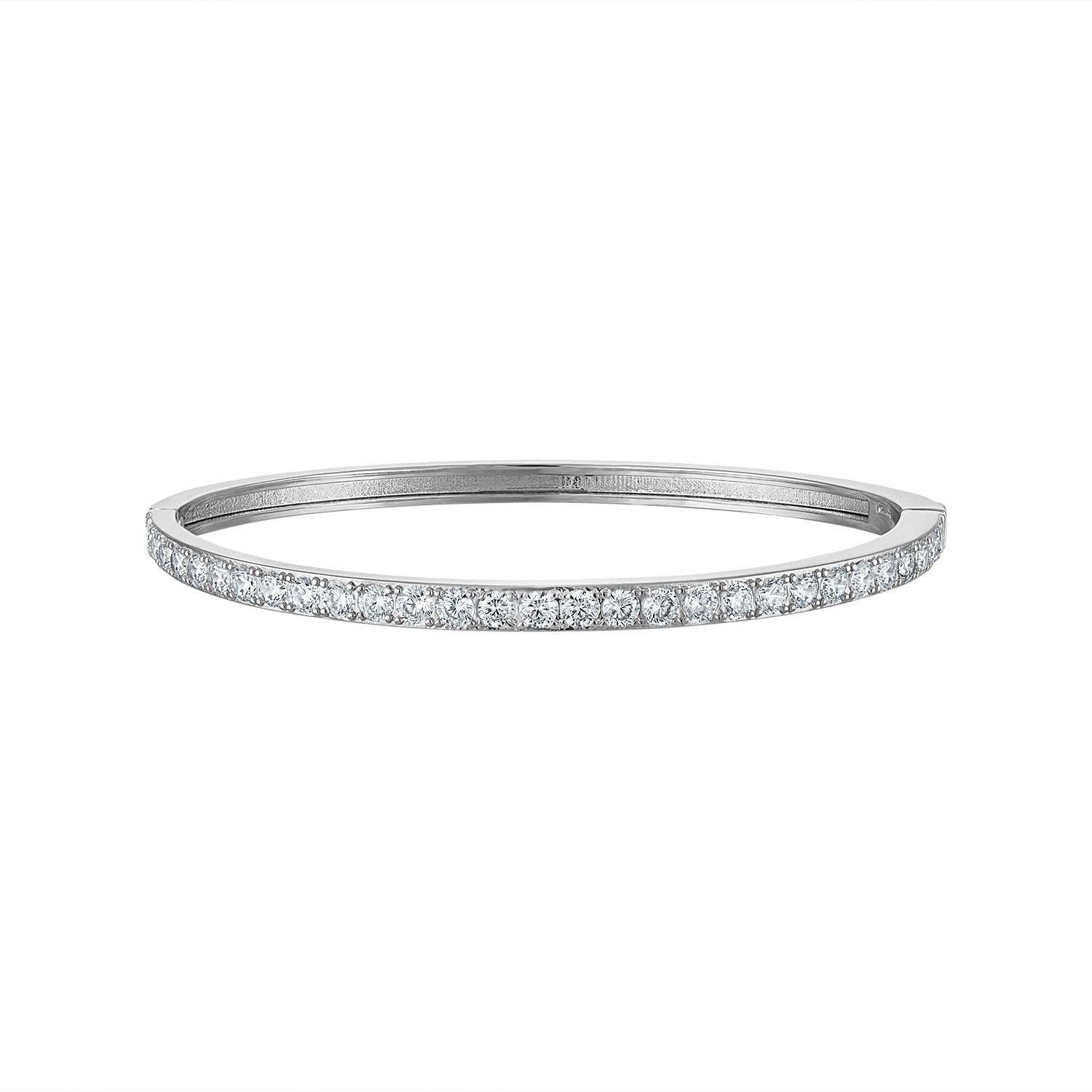Pave Hinge Bangle - Josefina Jewels