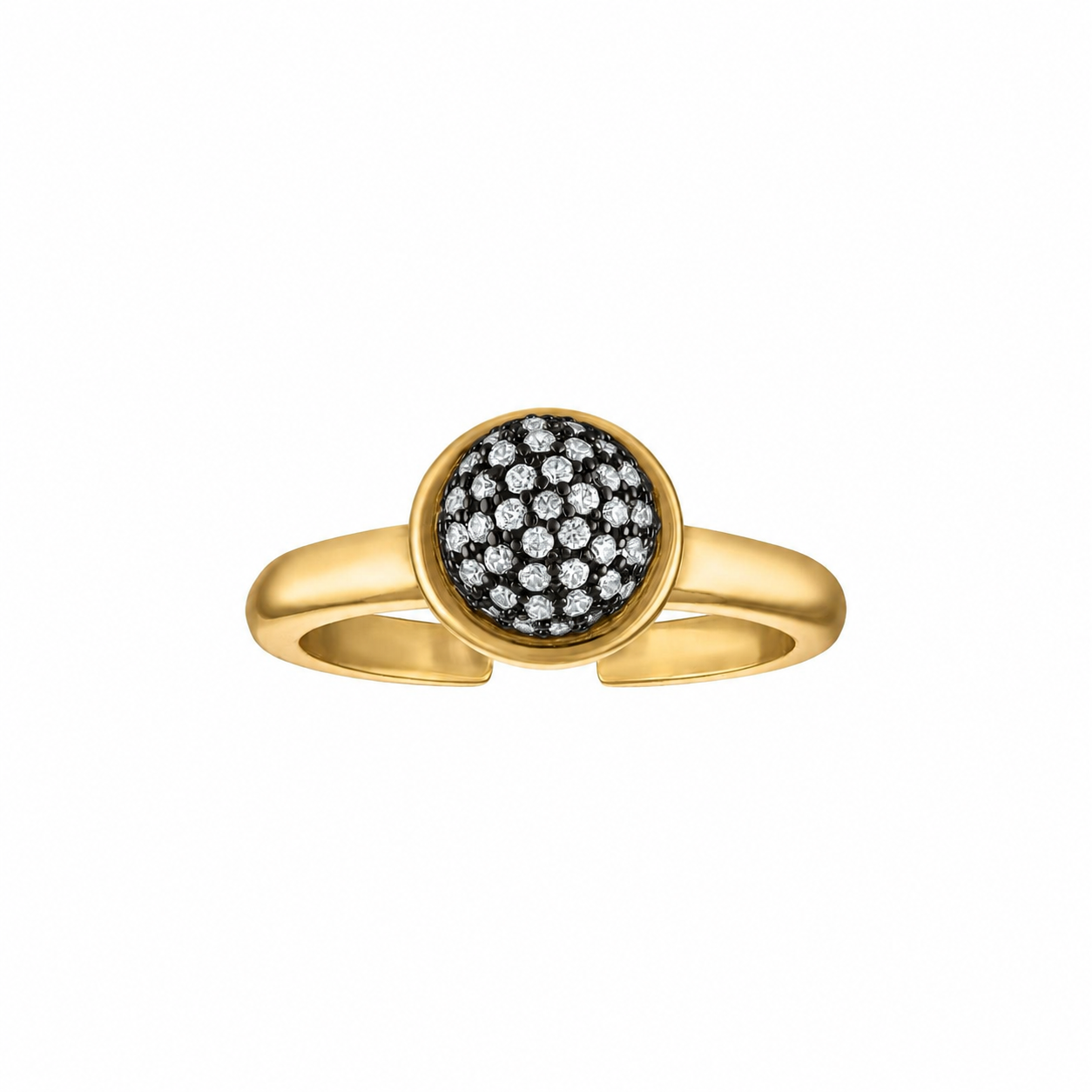 Halo Pave Ring