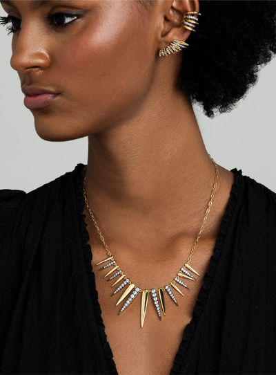 Spike Statement Necklace