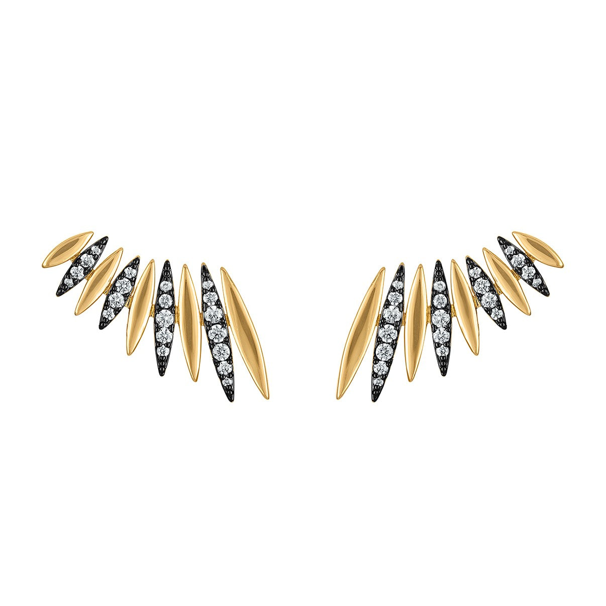 Spike Ear Climber Earring - Josefina Jewels