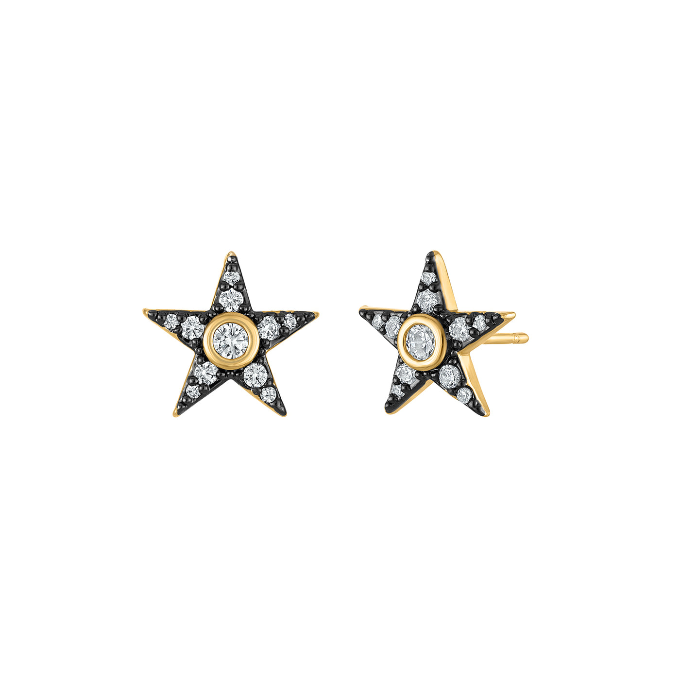 Starry Star Stud Earrings