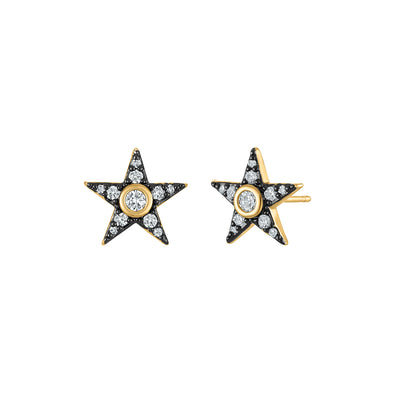 Starry Star Stud Earrings