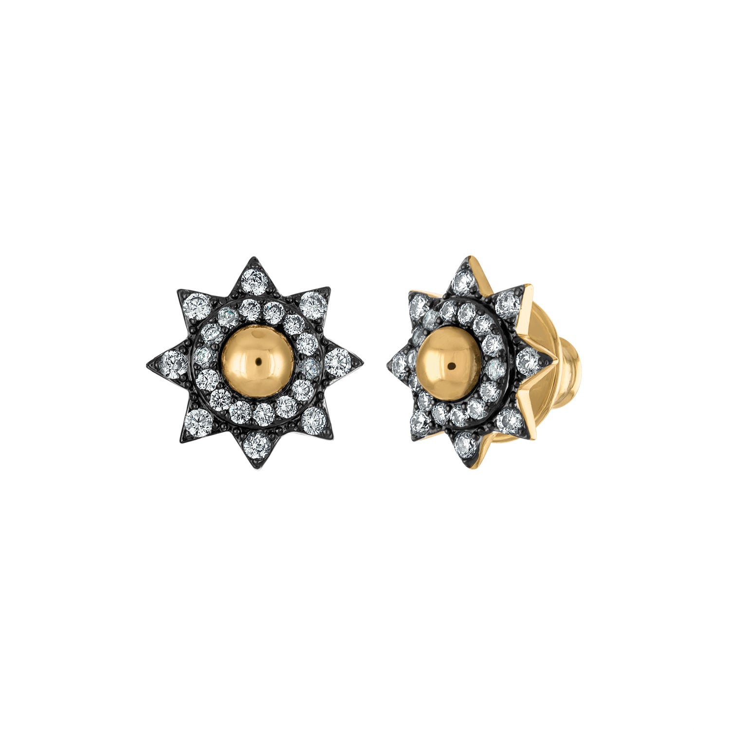 Sunny Sparkle Stud Earrings - Josefina Jewels