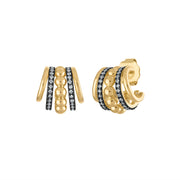Talia Huggie Earrings - Josefina Jewels