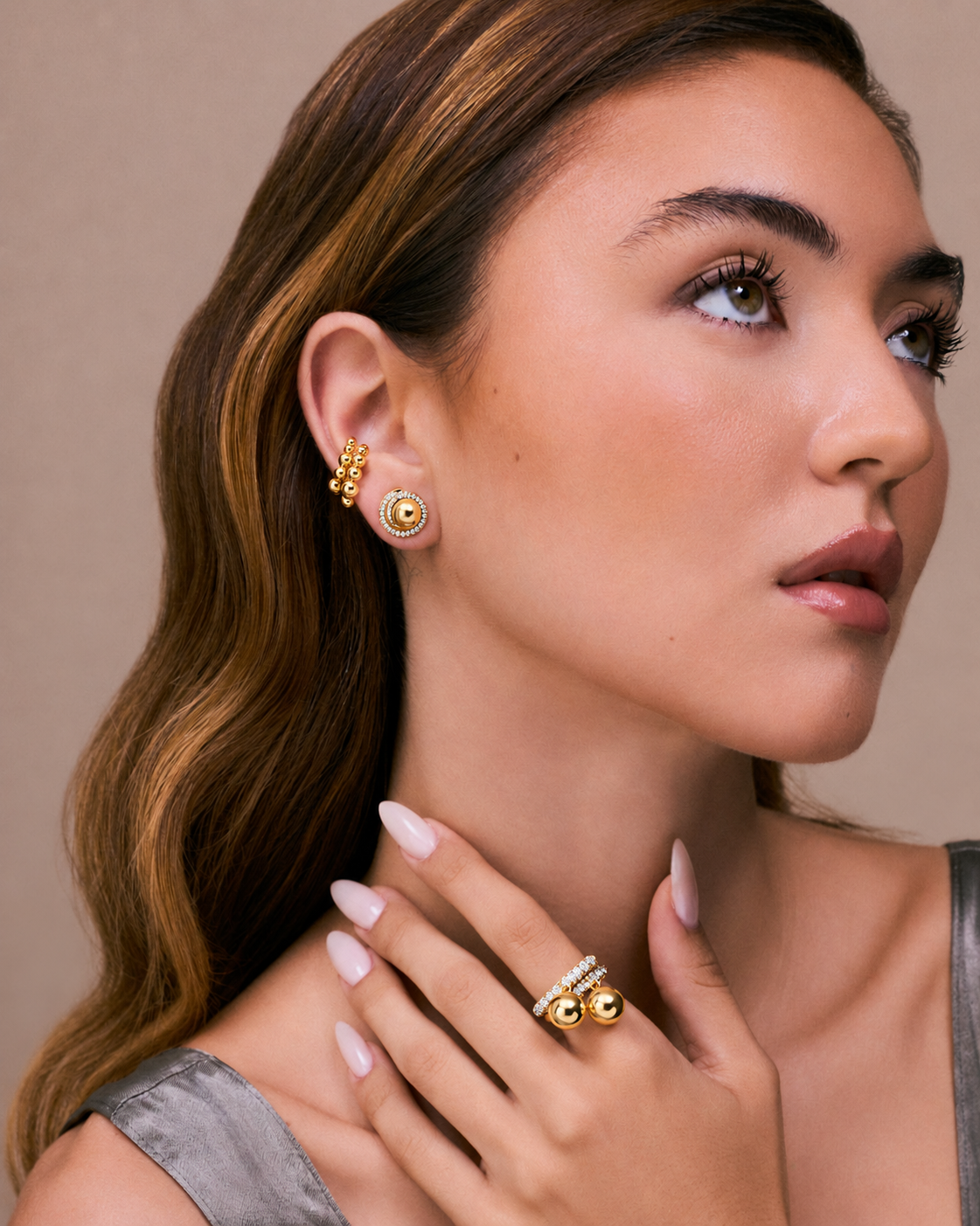 Pave Drop Ring - Josefina Jewels