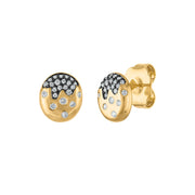 Scattered Pave Stud Earrings - Josefina Jewels