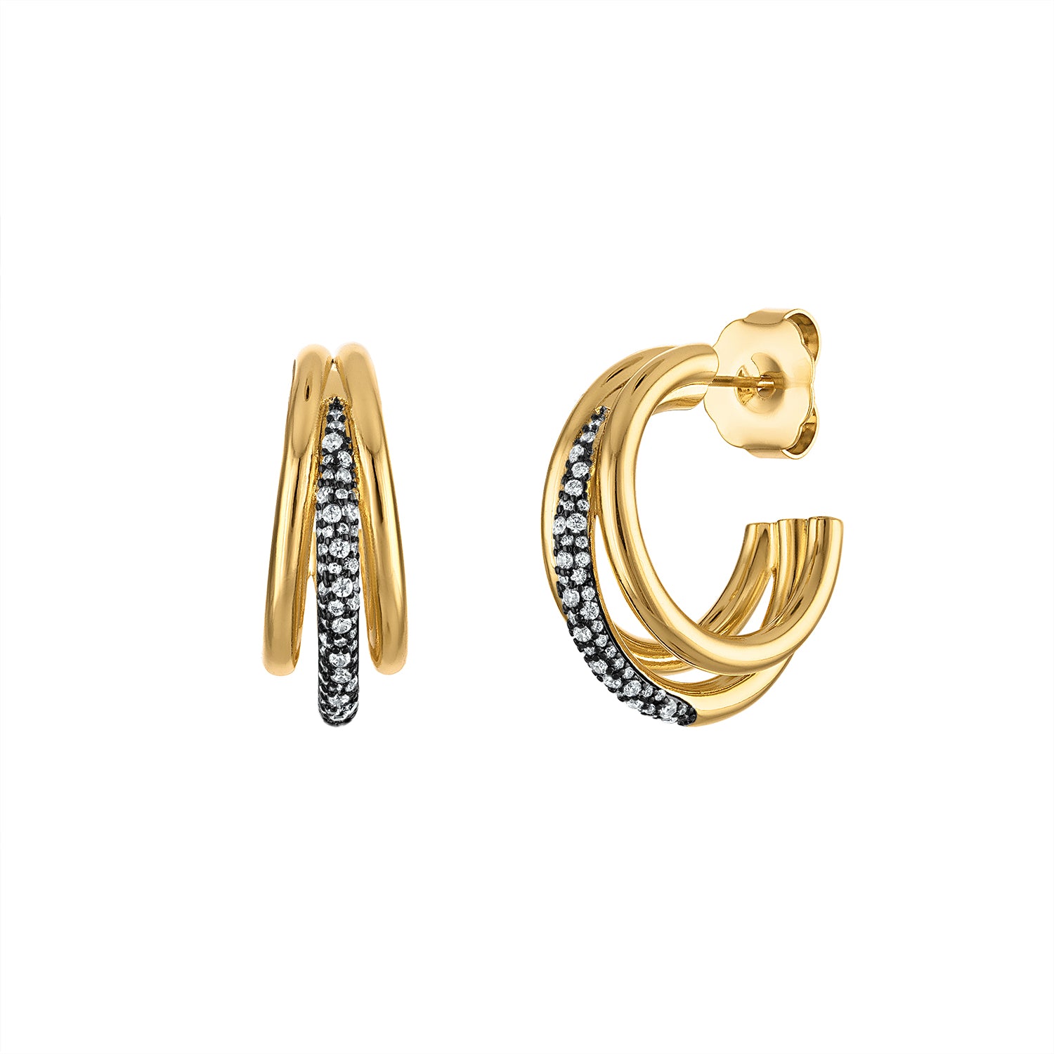 Fabiola Hoop Earring - Josefina Jewels