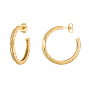 Vanesa Hoop Earrings - Josefina Jewels