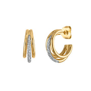 Fabiola Hoop Earring - Josefina Jewels