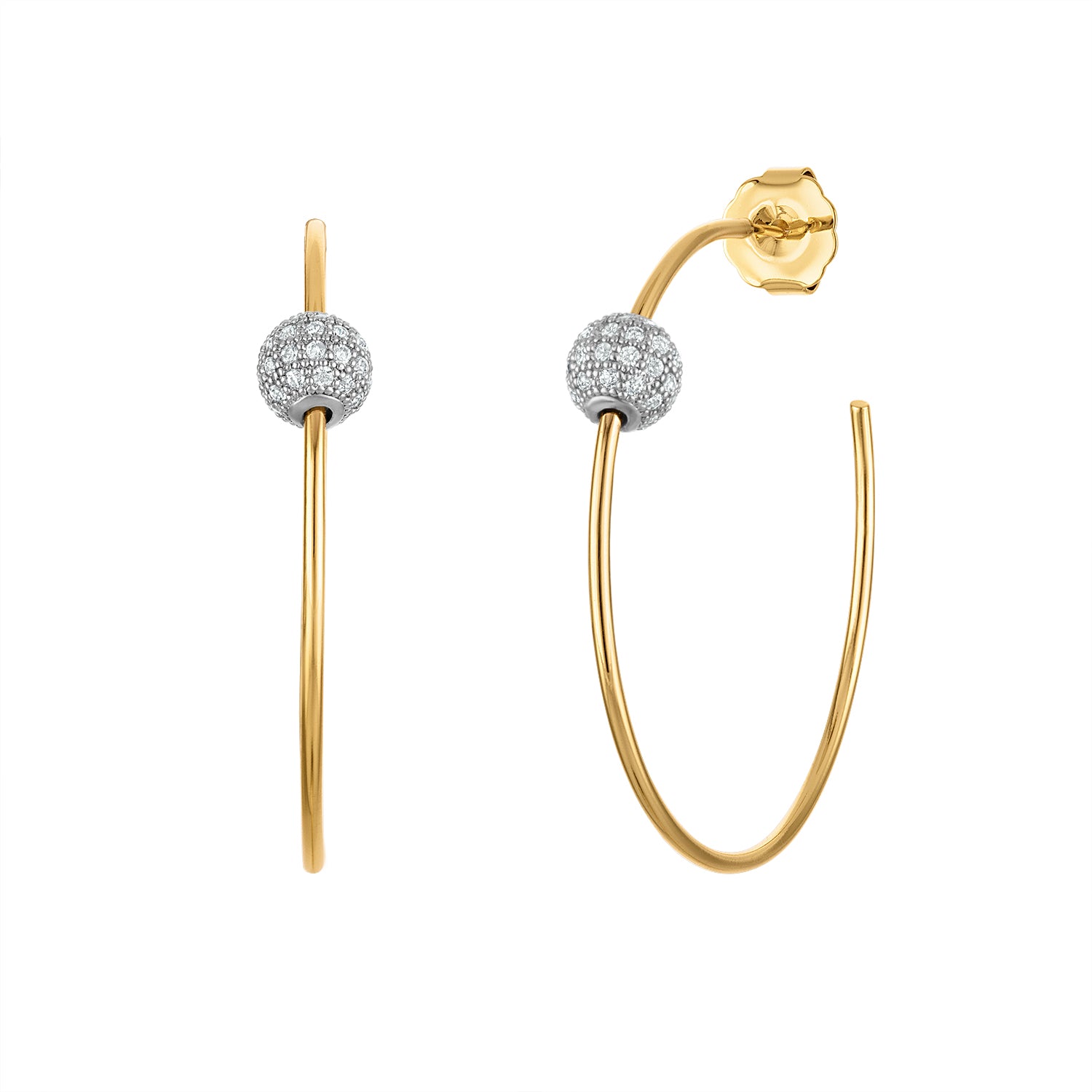 Isabella Hoop Earrings - Josefina Jewels