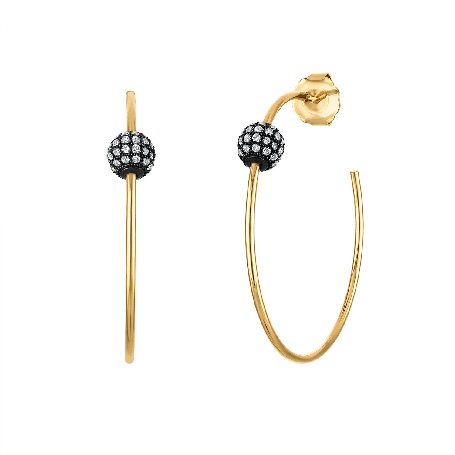 Isabella Hoop Earrings - Josefina Jewels