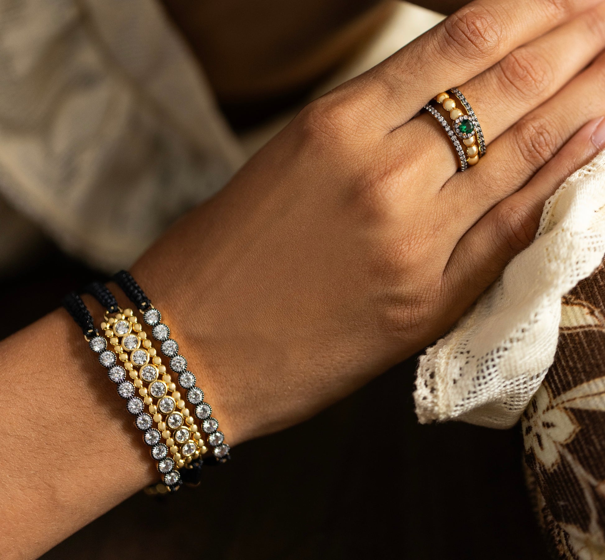 Tennis Adjustable Bracelet - Josefina Jewels