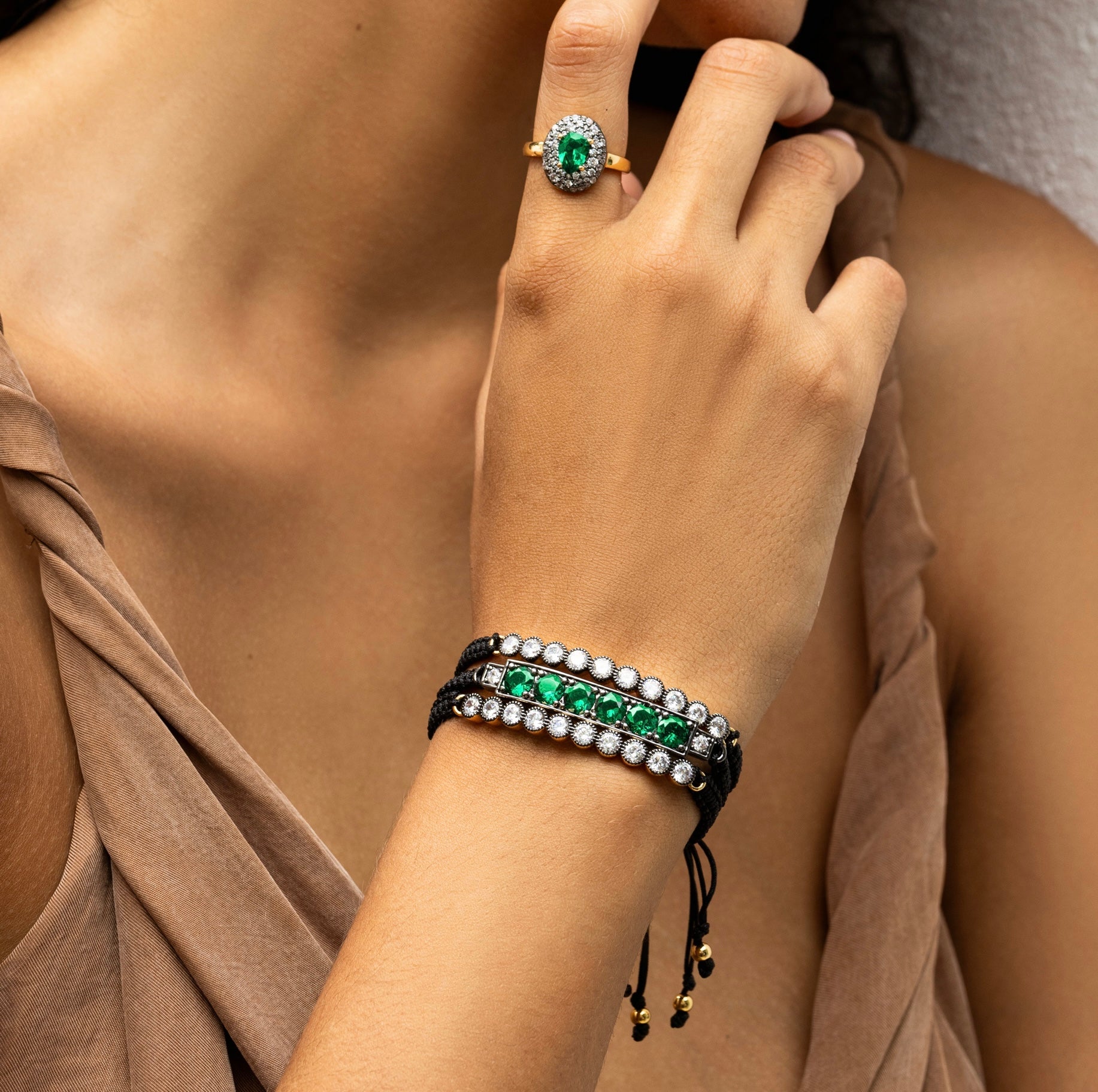 Tennis Adjustable Bracelet - Josefina Jewels