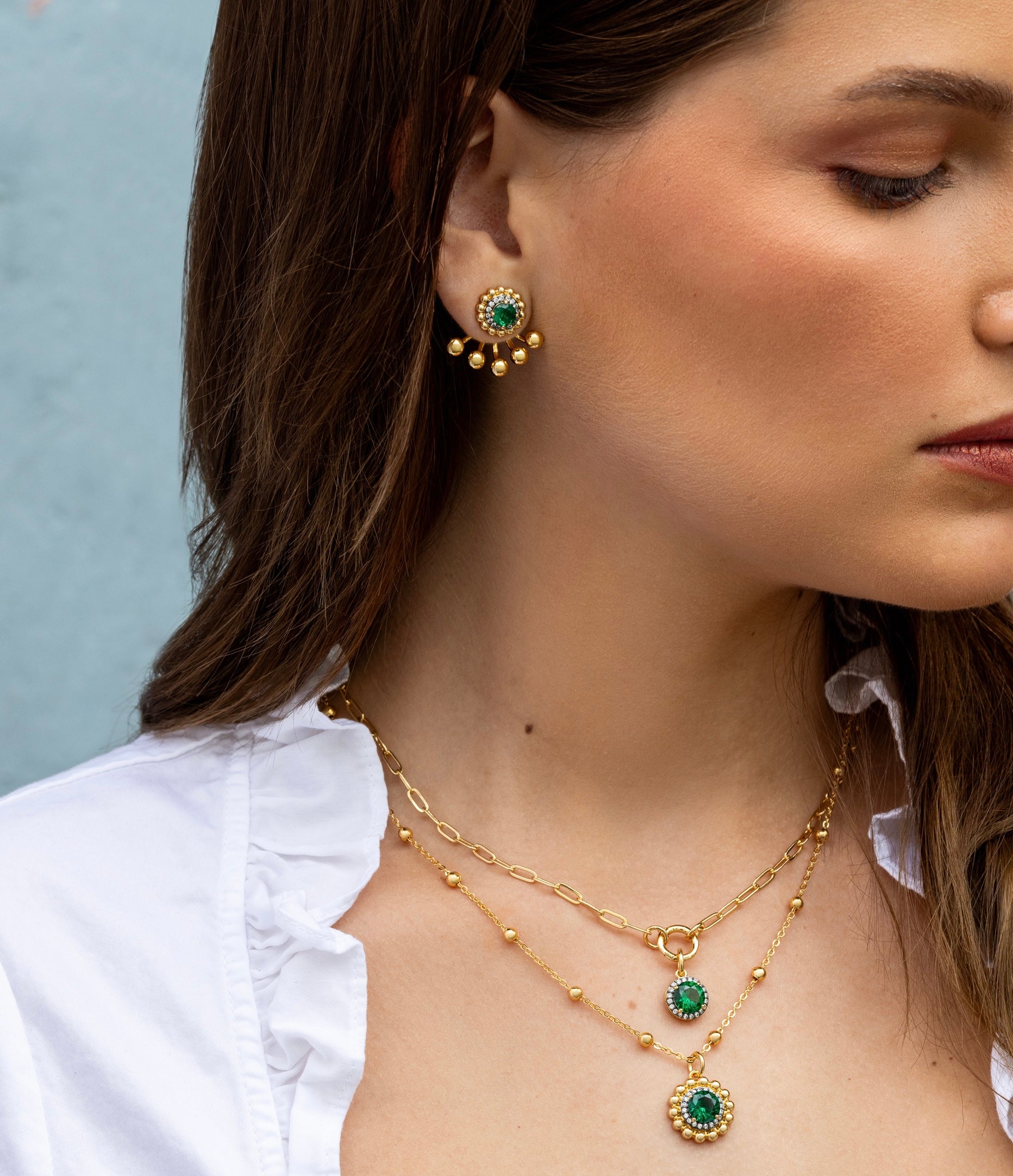 Valentina Stud Earrings - Josefina Jewels