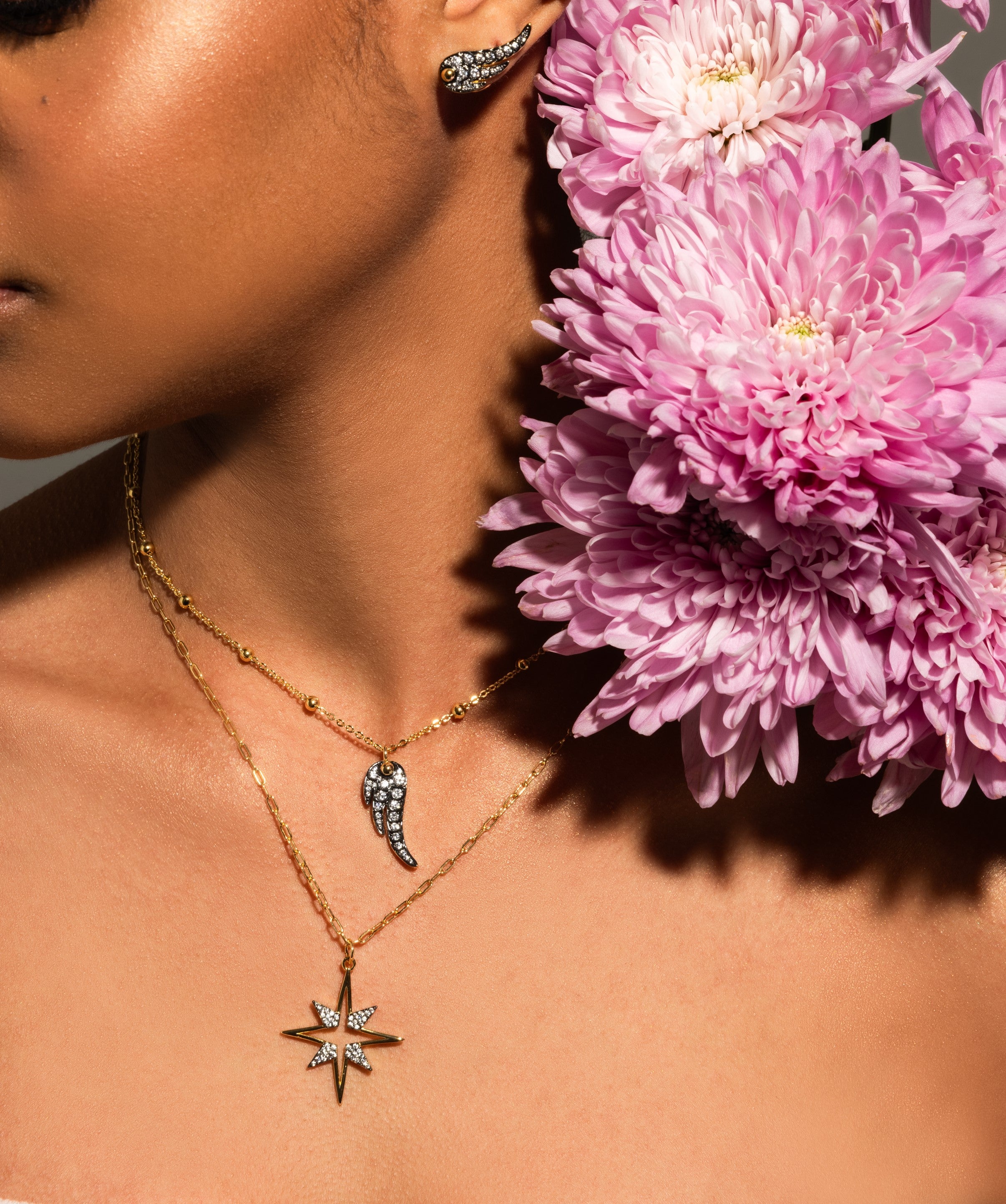 Angie Star Short Necklace - Josefina Jewels