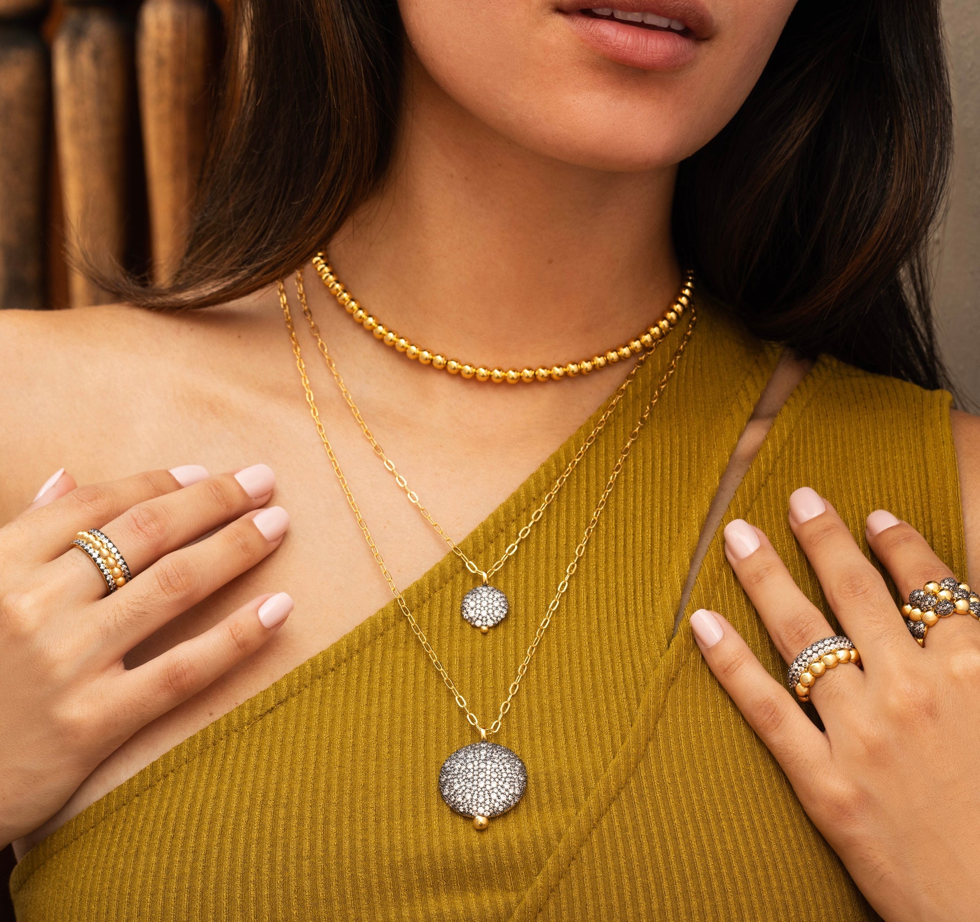 Julia Short Necklace - Josefina Jewels