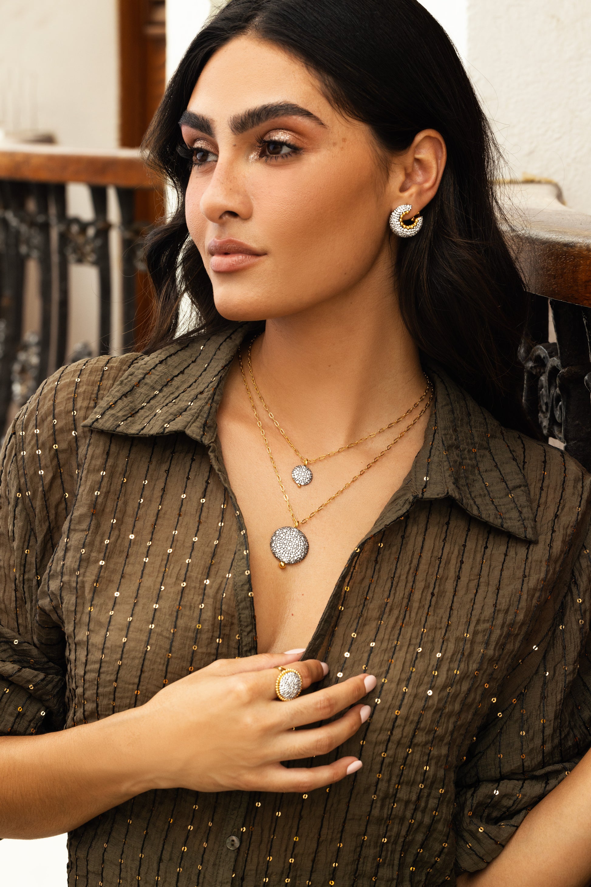 Julia Short Necklace - Josefina Jewels