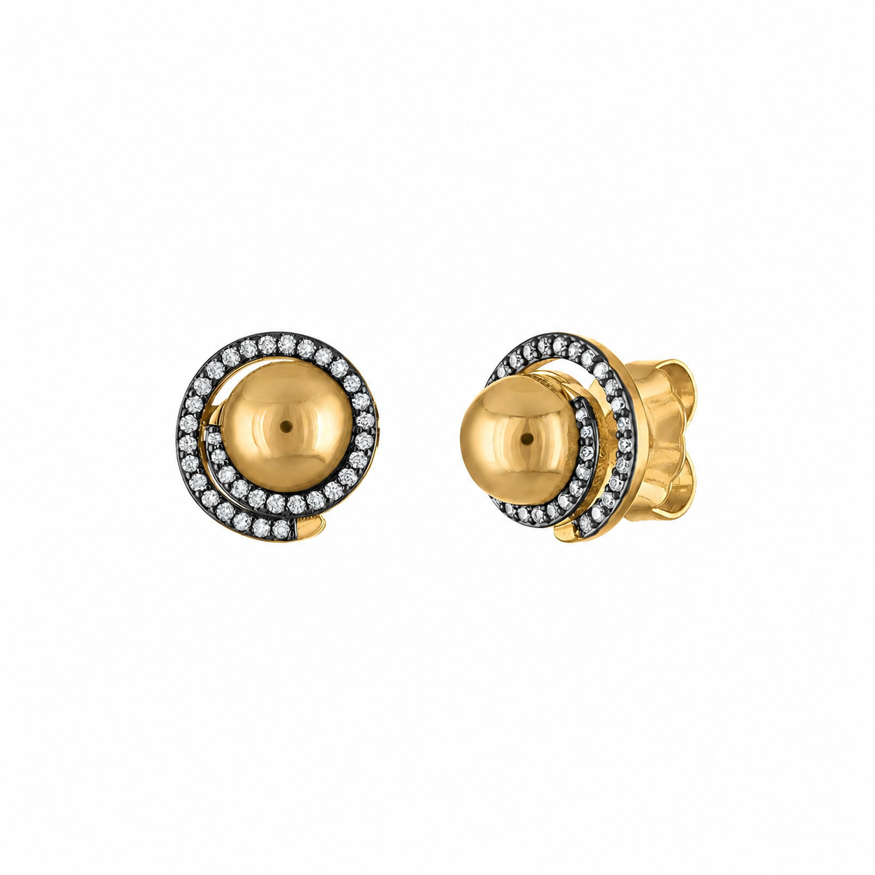 Halo Stud Earrings