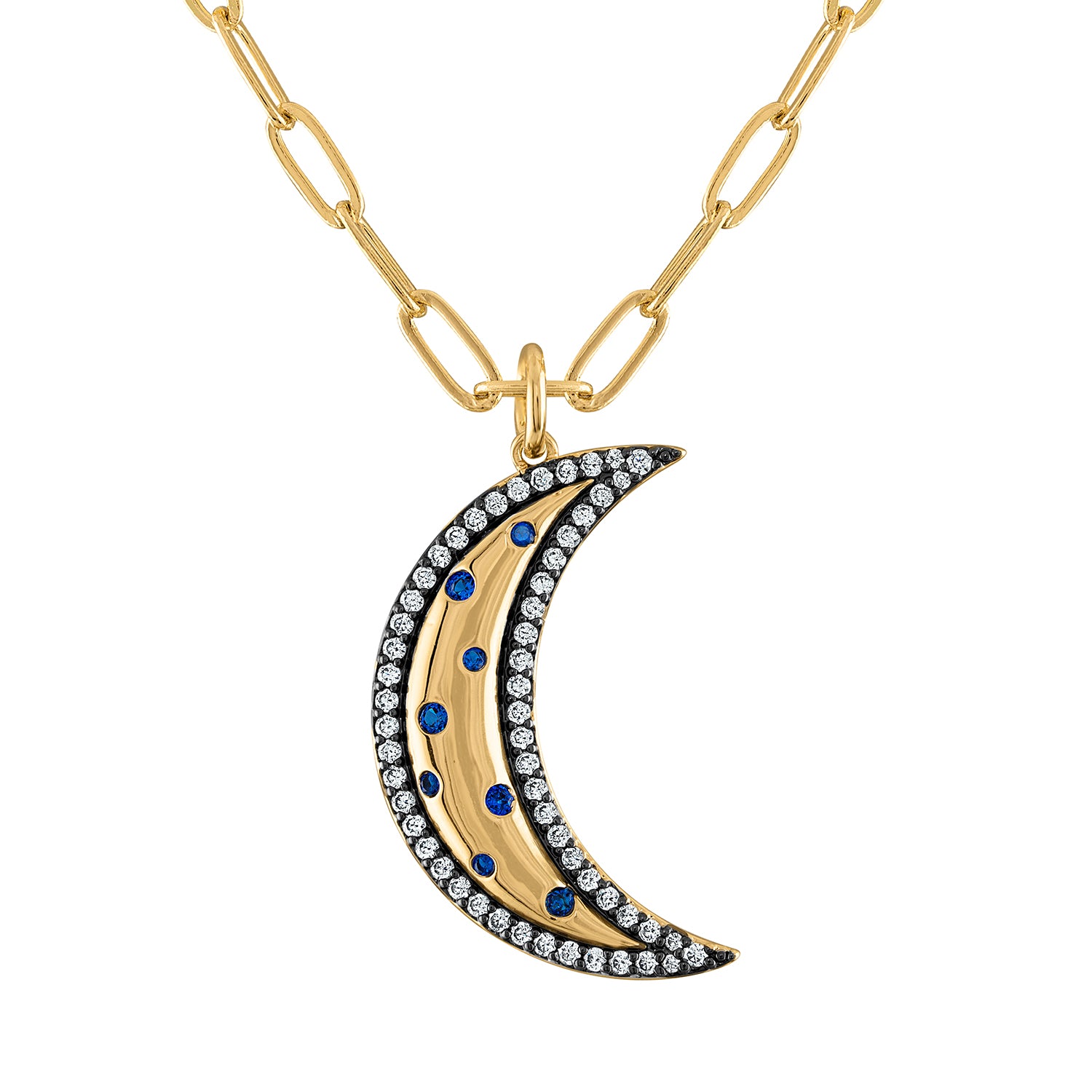 Colorful Moon 32 Inch Necklace - Josefina Jewels