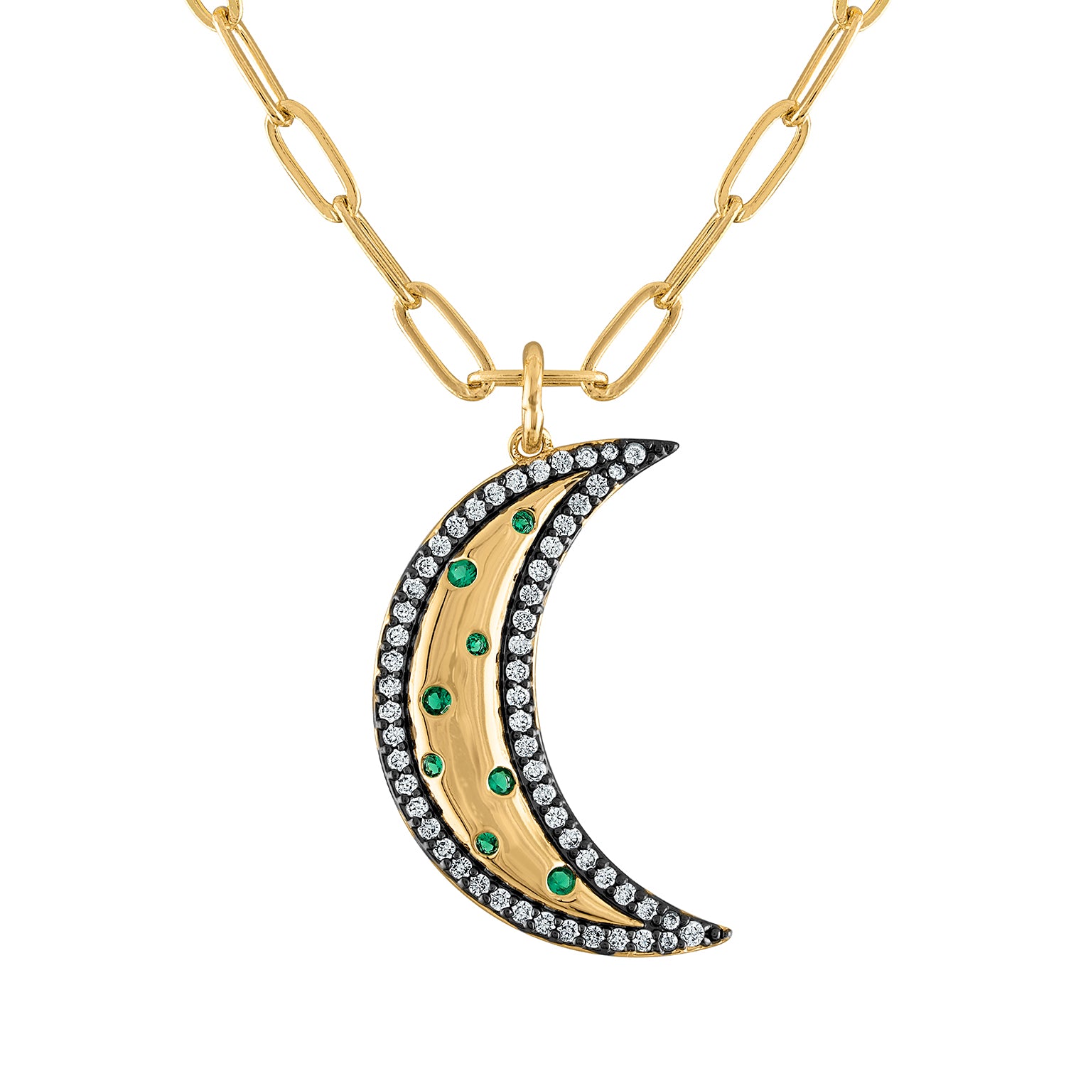 Colorful Moon 32 Inch Necklace - Josefina Jewels
