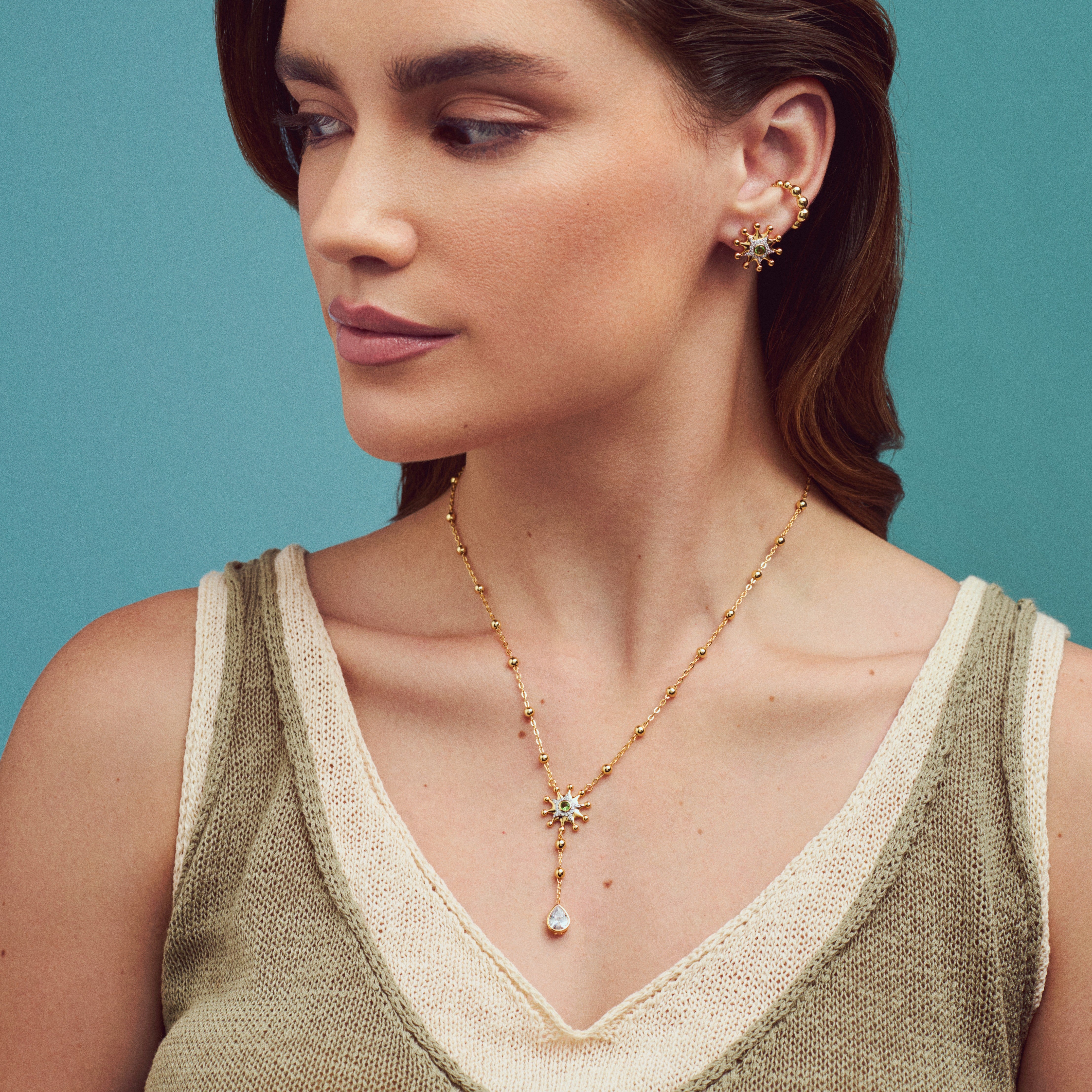 Cielo Stud Earrings - Josefina Jewels