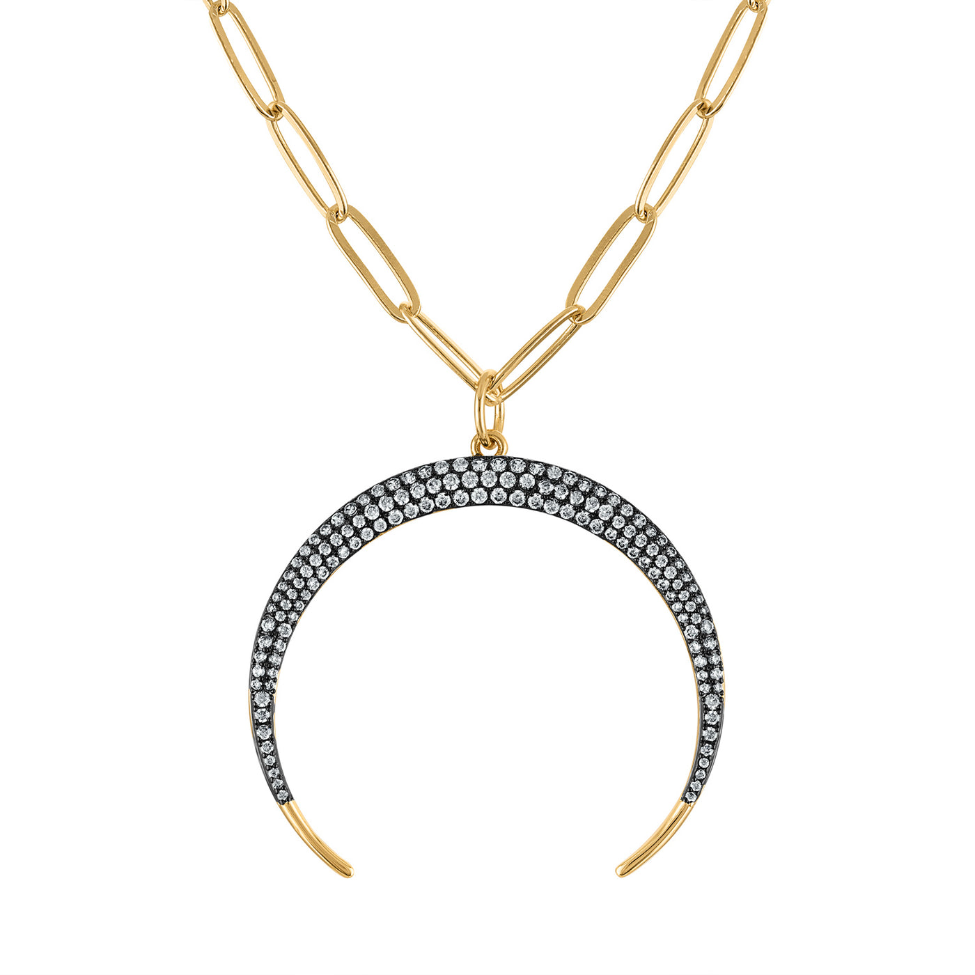 Fifi Long Horn Necklace - Josefina Jewels