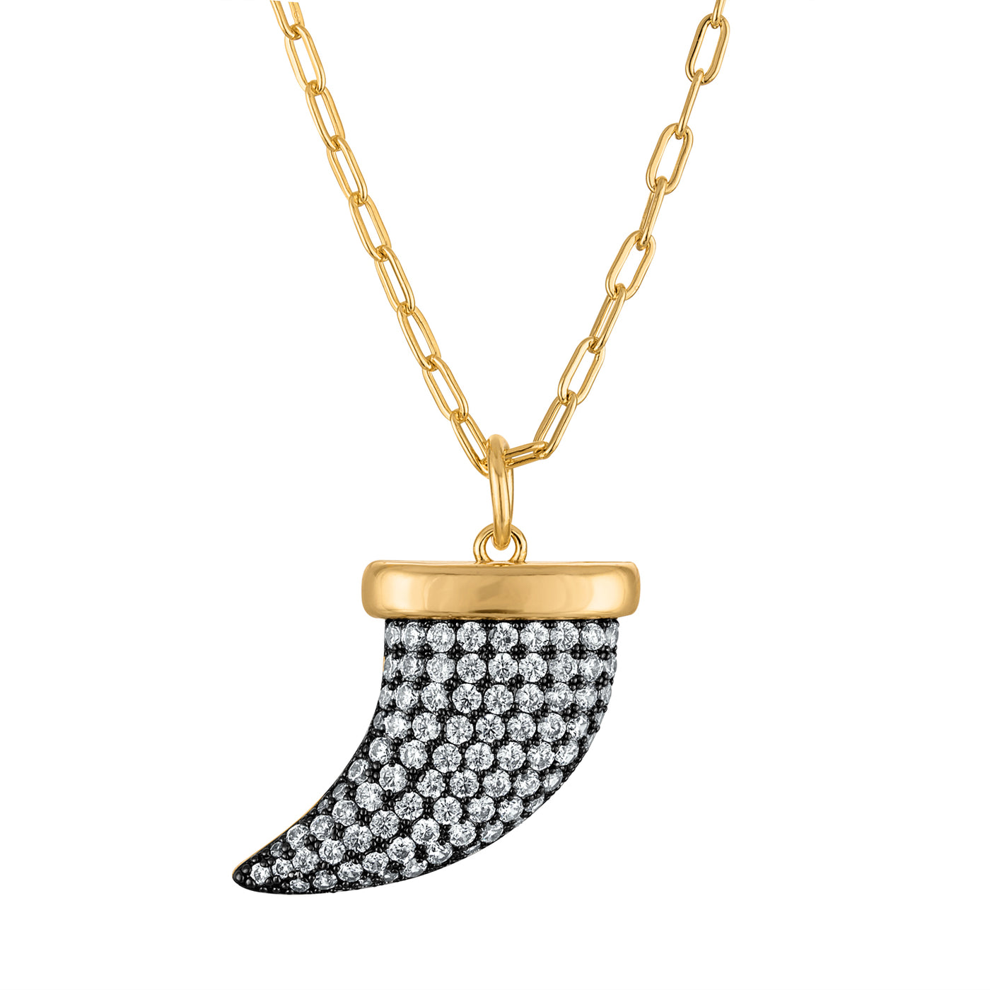 Sancho Tusk Necklace - Josefina Jewels