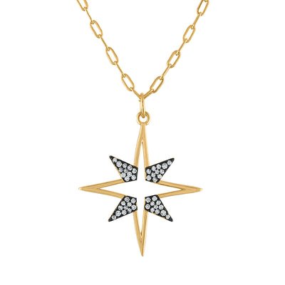 Angie Star Short Necklace - Josefina Jewels