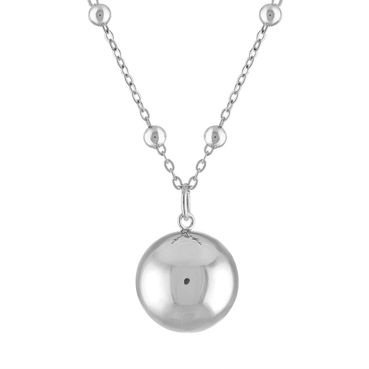Olivia Ball Short 18-Inch Pendant Necklace - Josefina Jewels