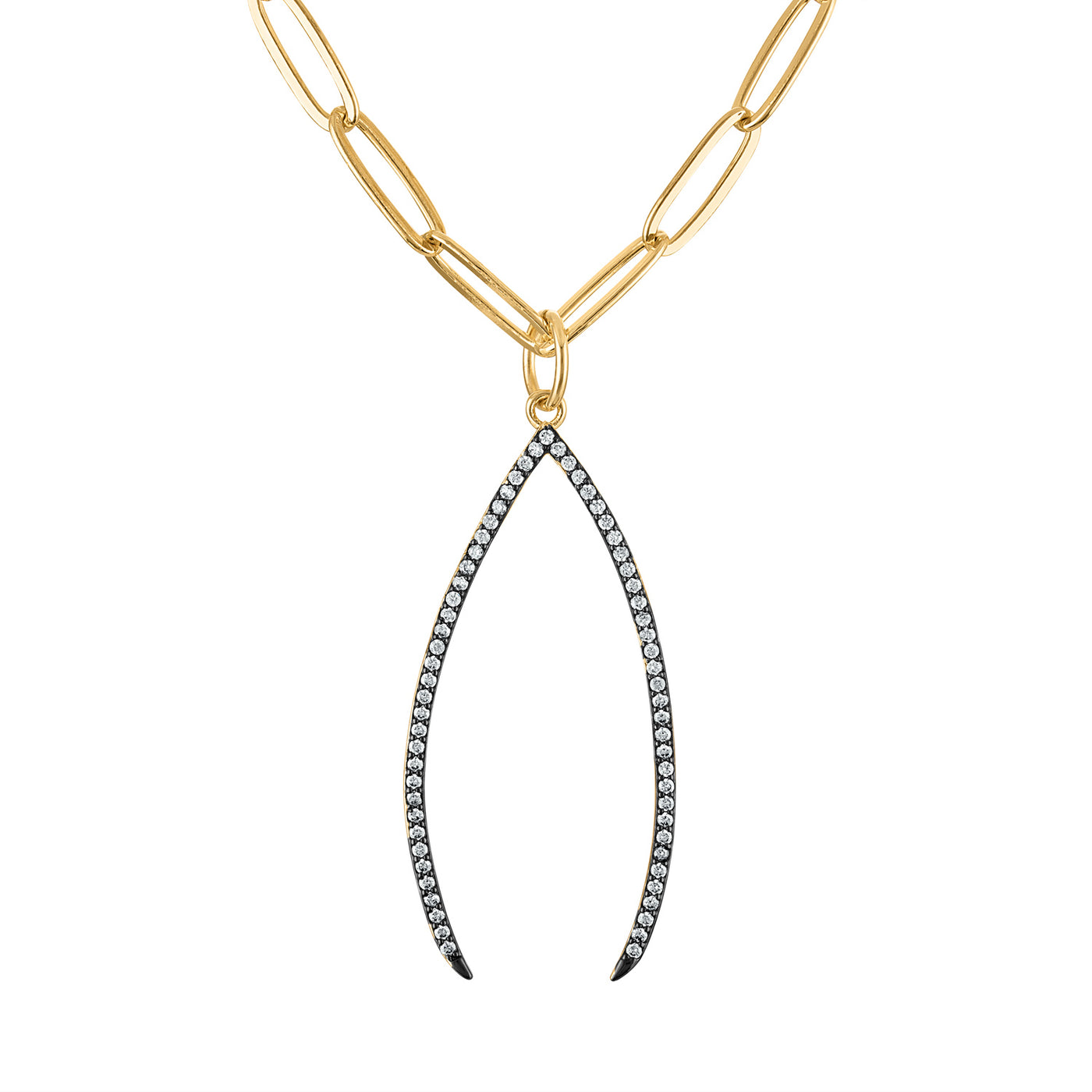 Seba Wish Bone Necklace - Josefina Jewels