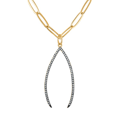 Seba Wish Bone Necklace - Josefina Jewels