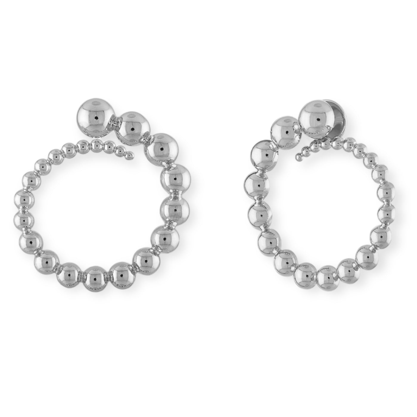 Olivia Serpent Hoop Earrings - Josefina Jewels