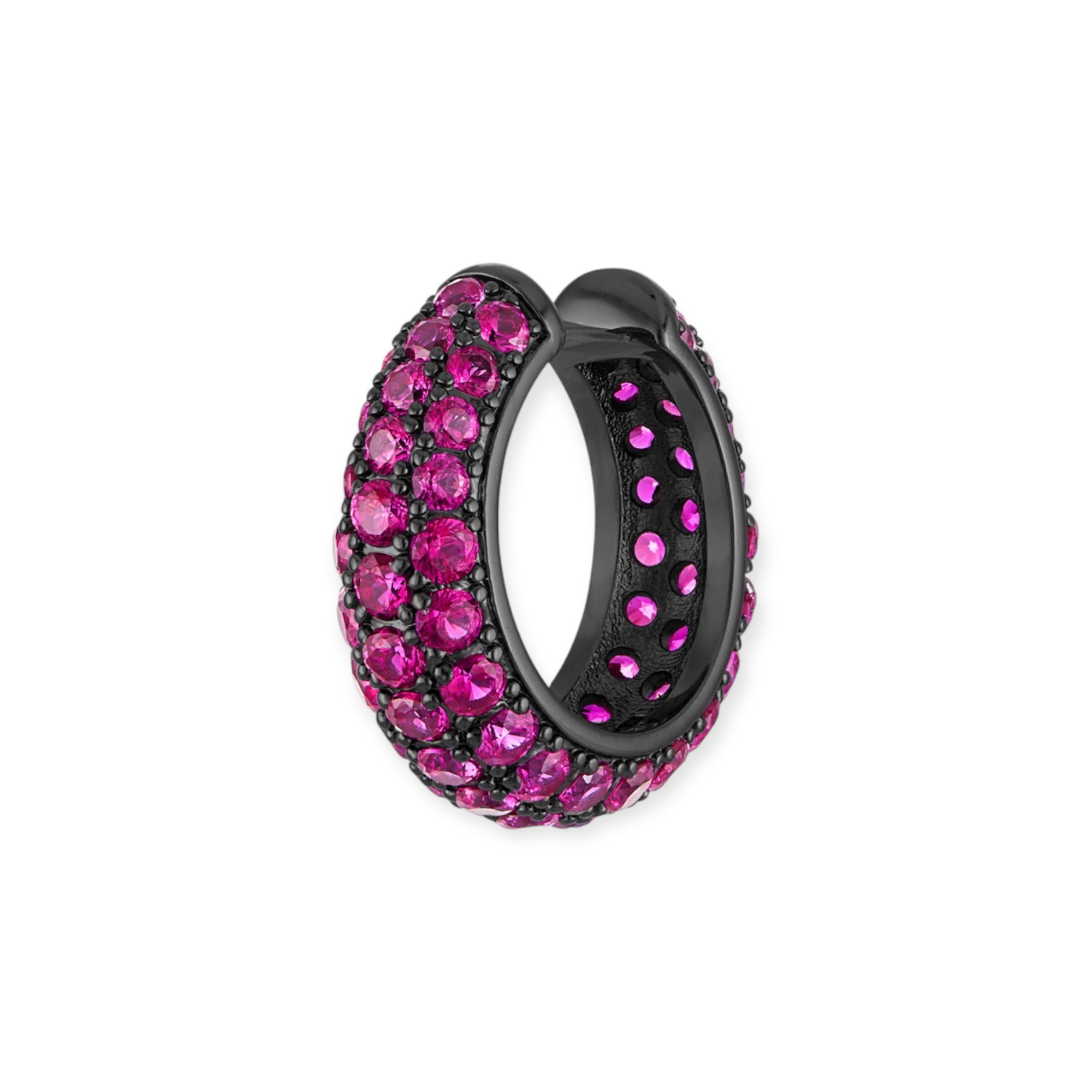 Colorful Pave Ear Cuff - Josefina Jewels