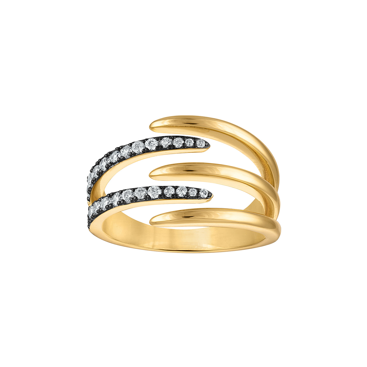 Spike Band Ring