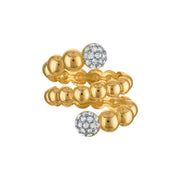 Emilia Spiral Ring - Josefina Jewels