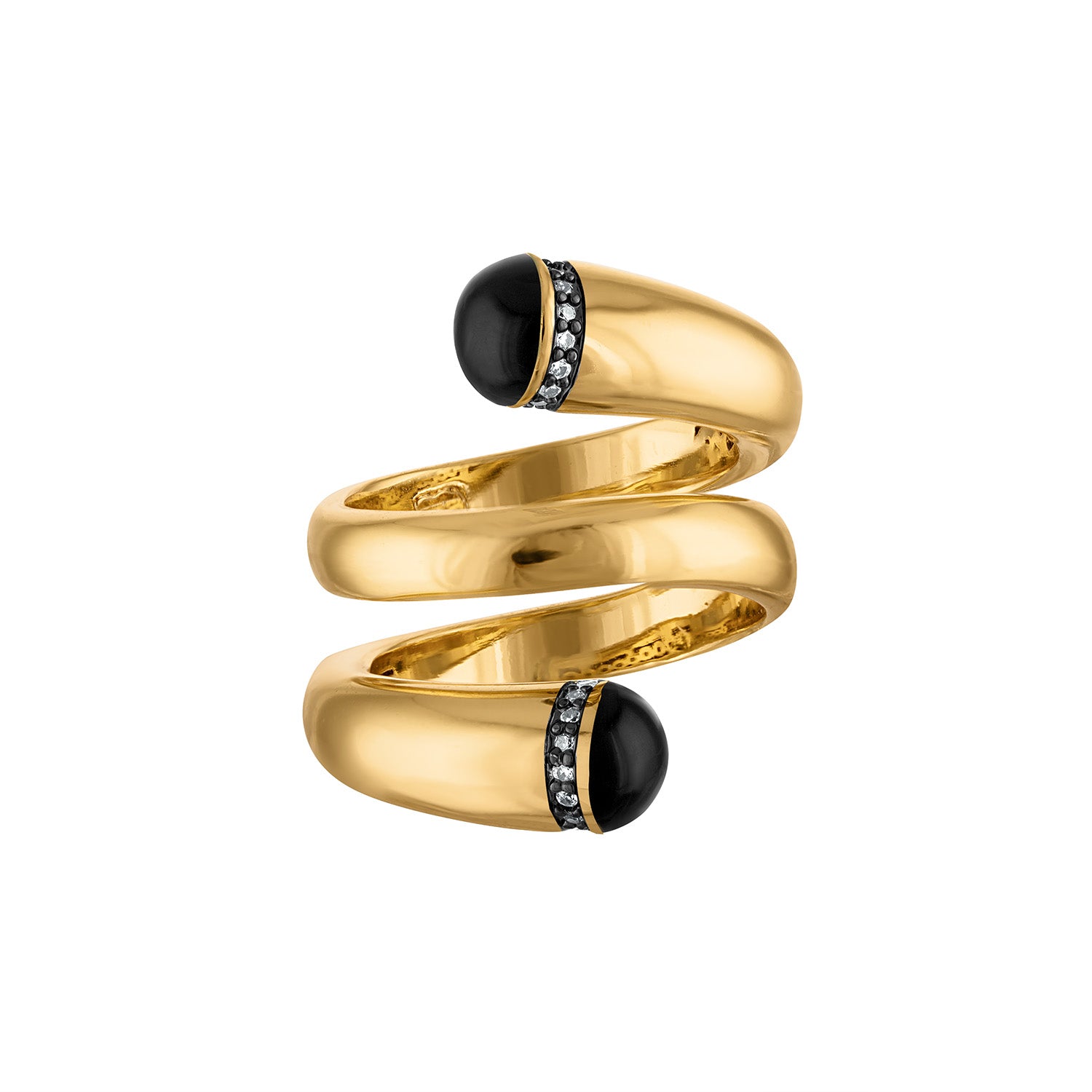 Enamel Swirl Ring - Josefina Jewels