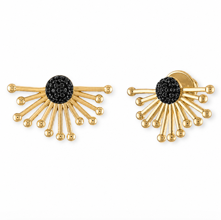 Natalia Fan Earrings - Josefina Jewels