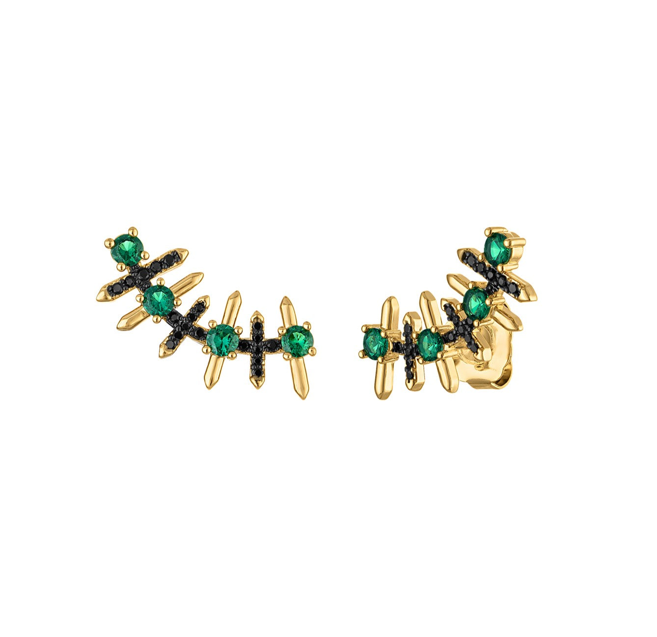 Alondra Ear Climber Earrings - Josefina Jewels