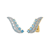 Bertha Ear Climber Earrings - Josefina Jewels