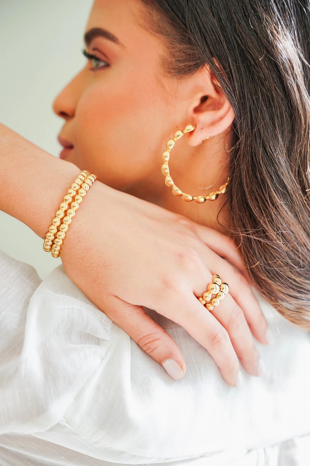 Olivia Small Ball Bracelet - Josefina Jewels