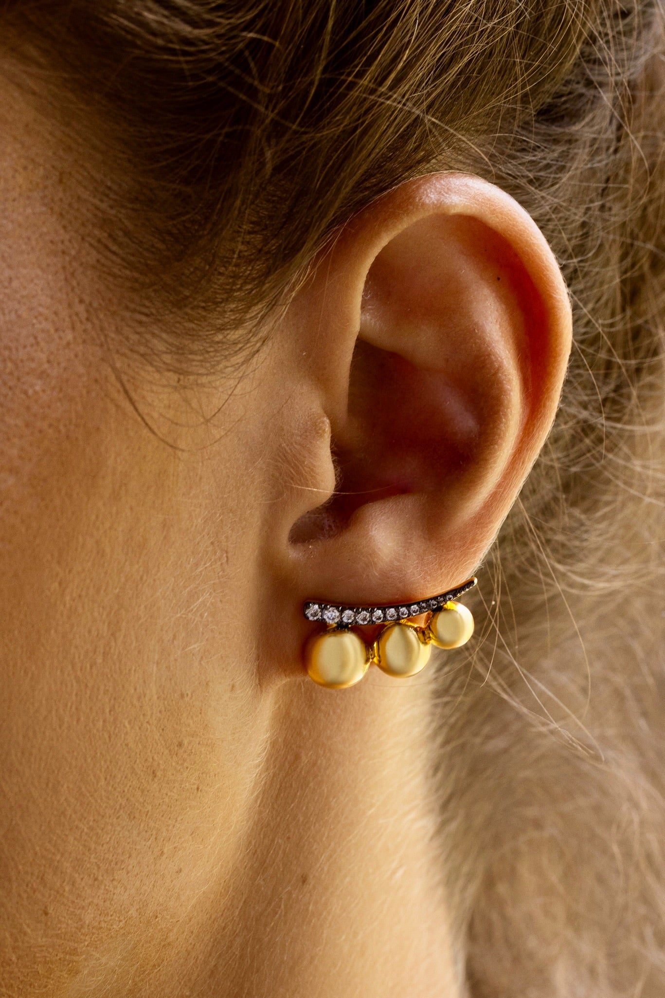 Olivia Ear Climber Earrings - Josefina Jewels