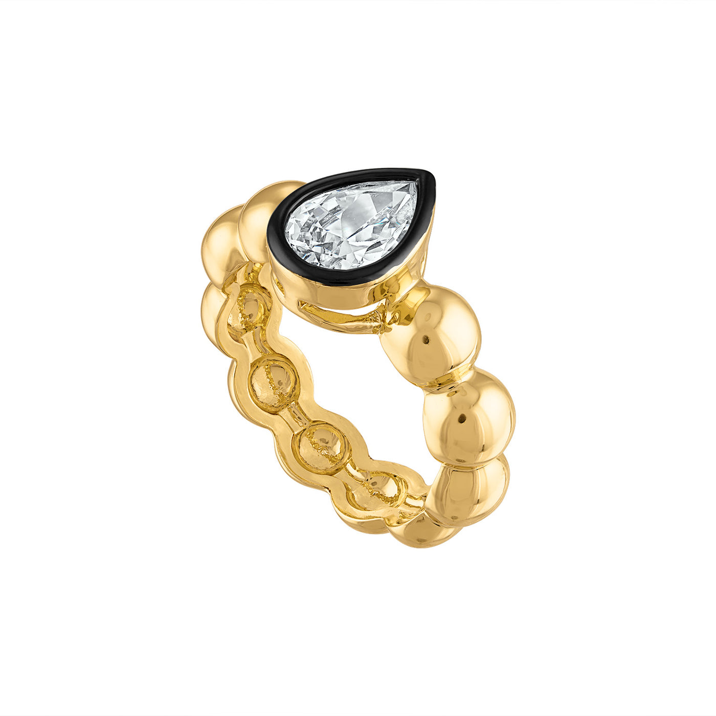 Olivia Pear Shape Ring - Josefina Jewels