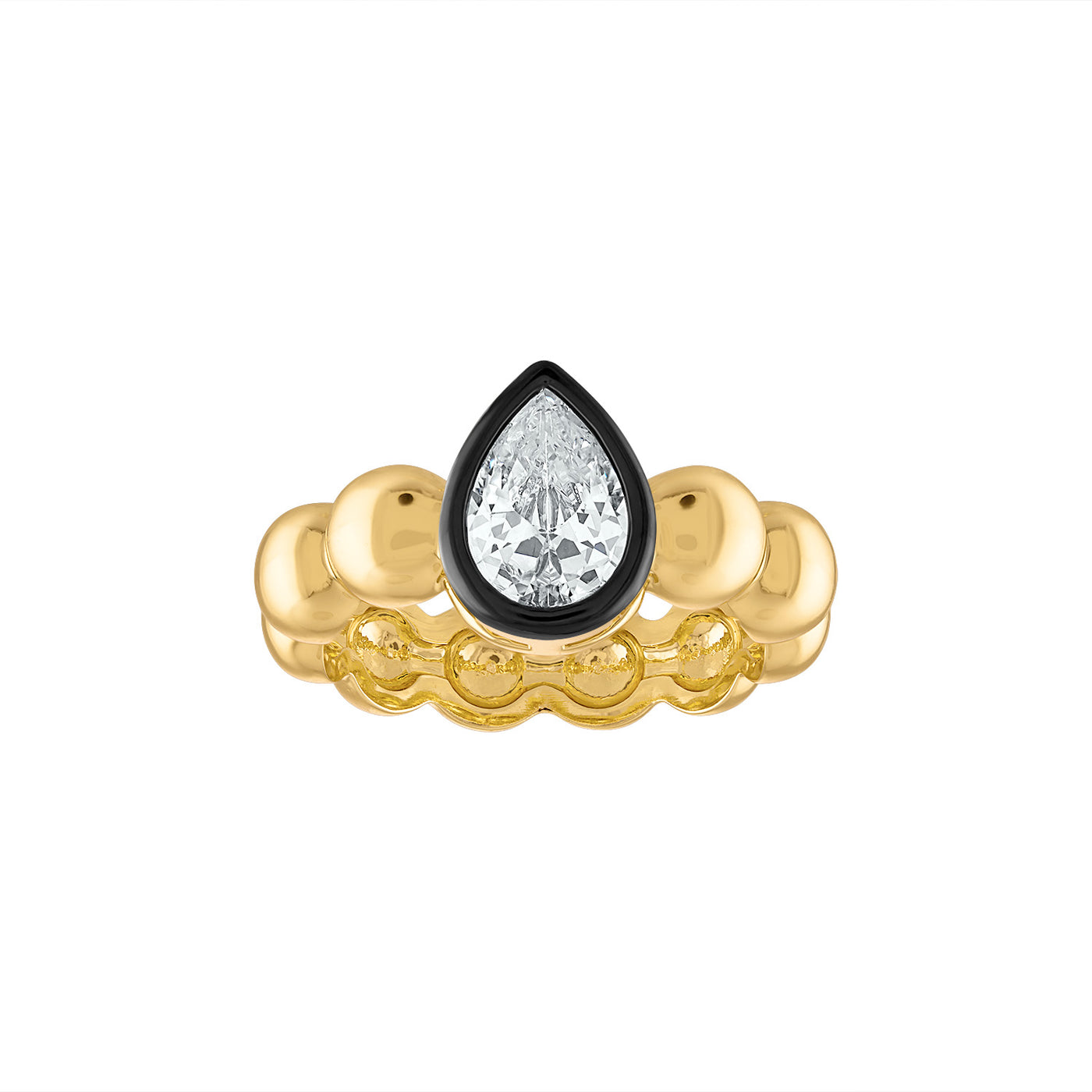 Olivia Pear Shape Ring - Josefina Jewels